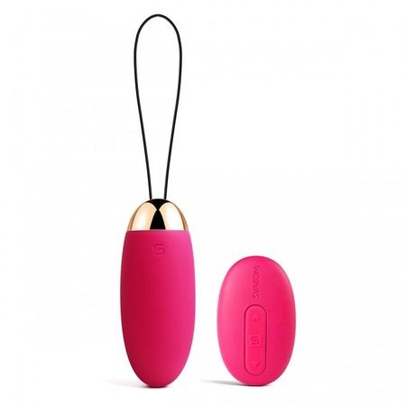 Elva Wireless Pink Color Vibration Egg with Svakom Remote Control