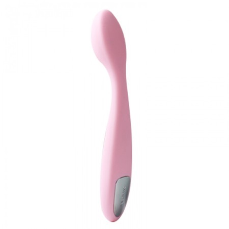 Keri Thin Pink Powerful Silicone Vibrator for Stimulating Clitoris and Git Svakom