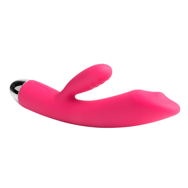 Trysta - Pink Silicone Vibrator combines vibration and motion by Svakom​