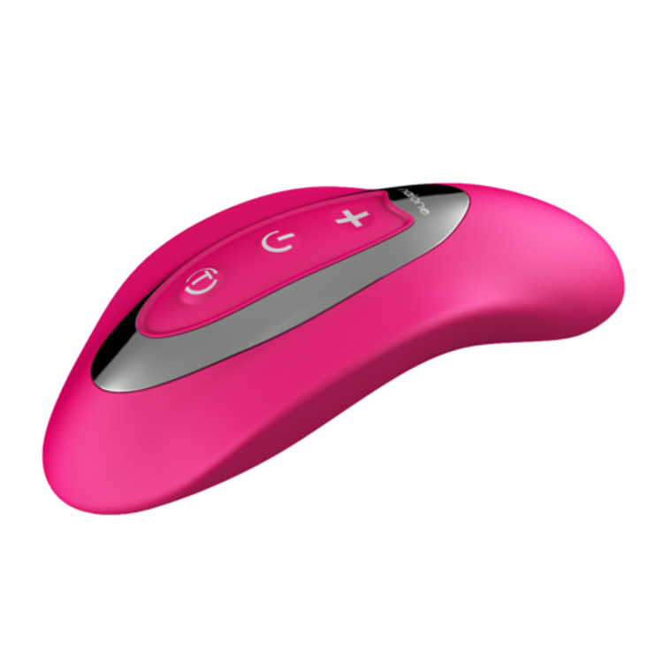 Curve ויברטור סיליקון ורוד לגירוי חיצוני נוח לאחיזה 7 מצבי רטט Nalone