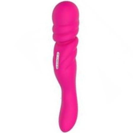 Jane: Pink two sided Silicone Vibrator for External or Internal Stimulation Nalonea​