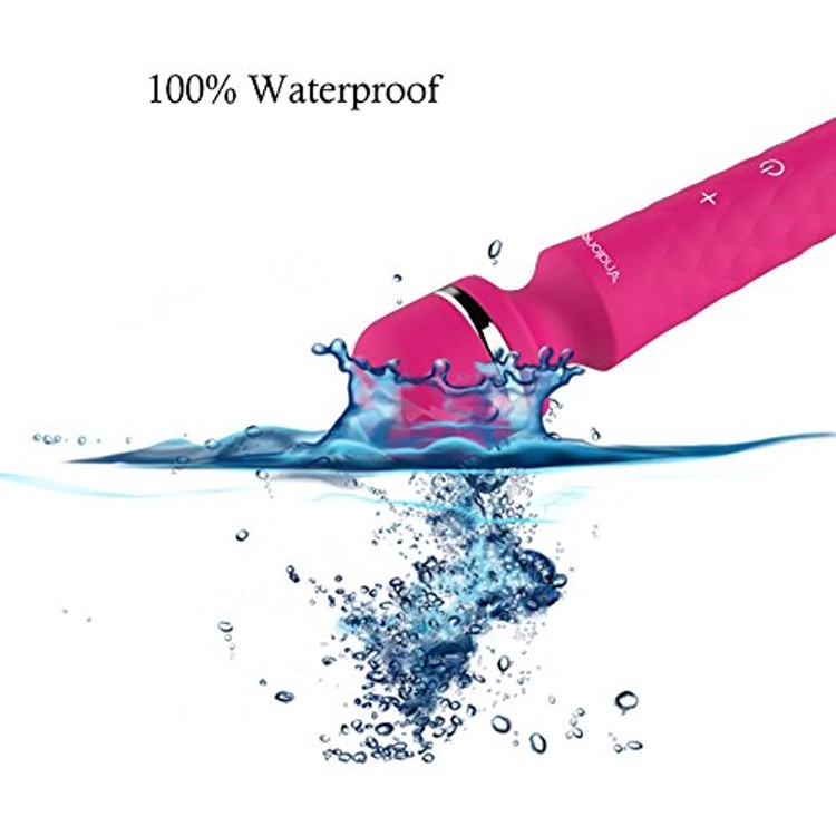 Rock ויברטור סיליקון ורוד לגירוי חיצוני 7 עוצמות רטט Nalone