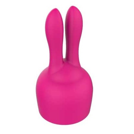 Bunny תוספת לויברטורים של Nalone מסיליקון בצורת אוזני ארנב- ורוד
