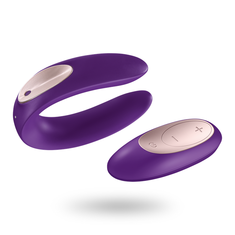 Partner Plus Remote ויברטור זוגי פלוס שלט סטיספייר