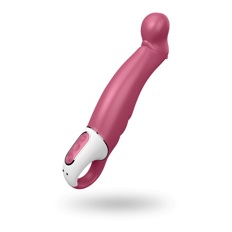 Petting Hippo ויברטור סיליקון ורוד לגירוי פנימי עוצמתי Satisfyer