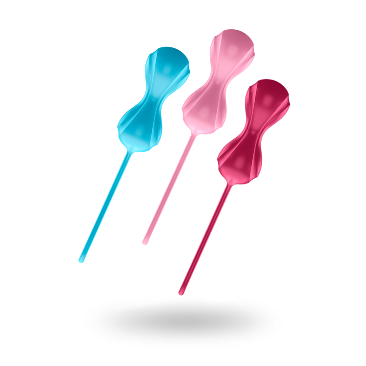 3 ביצים סיניות דרגה בינונית של Satisfyer