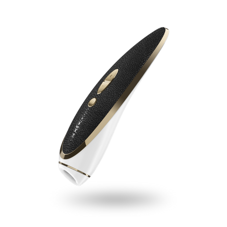 Satisfyer Luxury suction device and luxury vibration clitoris in black with vibration Satisfyer