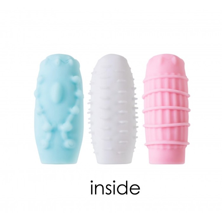 Hedy trio masturbation eggs for men of different colors Svakom