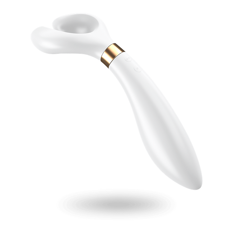 MultiFun 3 ויברטור זוגי לבן