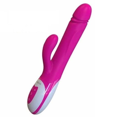 Wave - silicone vibrator with pleasure beads and penetration mode
