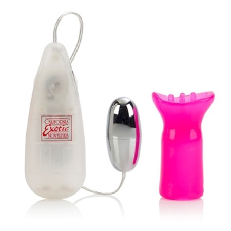 ​Pussy Pleaser - vibrating egg with special cover for increasing pleasure​ by CalExotic​