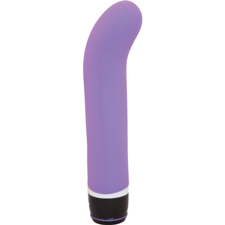 ​G-Vibe ויברטור סיליקון סגול פנימי עוצמתי שמתקפל בזוית לגירוי נקודת הג'י Seven Creations​