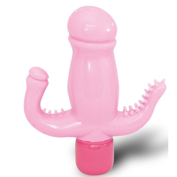 Butt Tite Delight ויברטור משולב לעינוג כפול 10 מצבי רטט NMC