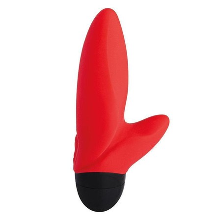 Flash - Orange silicone vibrator 8 cm in length 3.5 cm by Fun Factory​