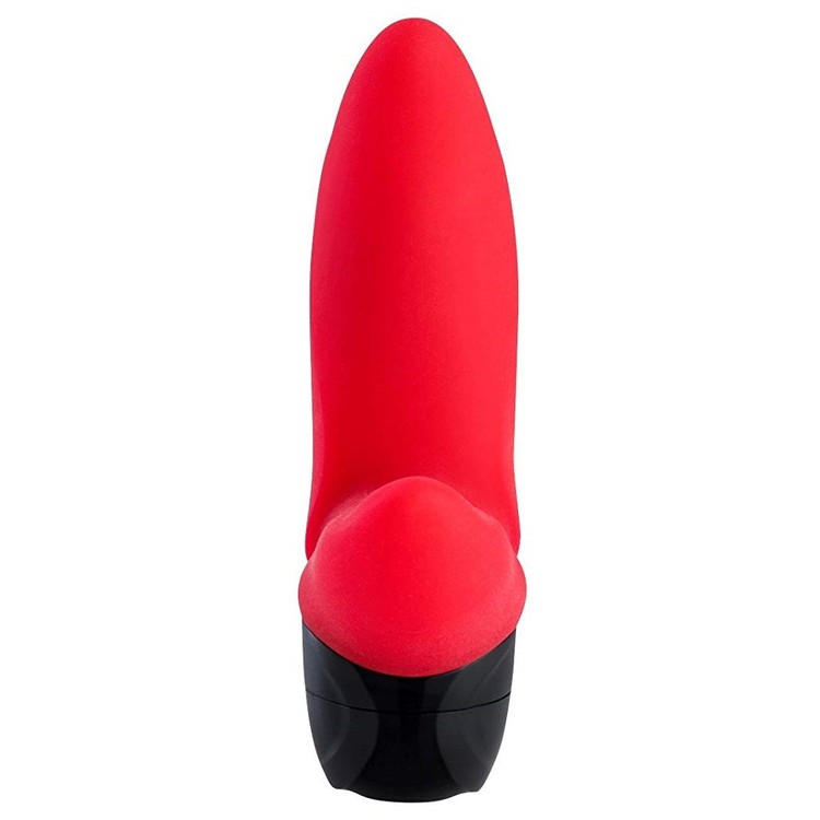 Flash ויברטור מסיליקון כתום אורך 8 סמ עובי 3.5 סמ Fun Factory