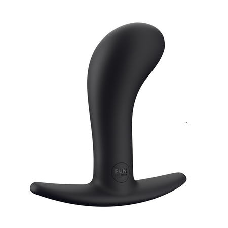 Bootie Large Large Anal Plug Black Silicone 11cm Diameter 4cm Fun Factory