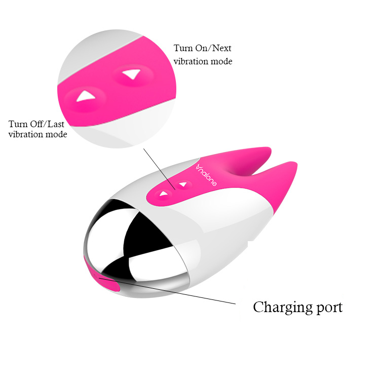 Fifi ויברטור קטן מסיליקון ורוד לגירוי חיצוני לנשיאה נוחה Nalone