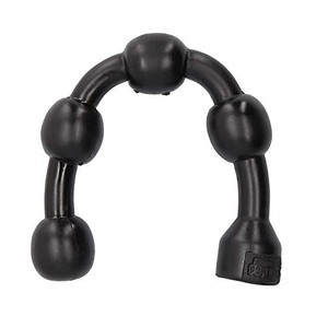 Butt Boy Balls חרוזים אנאליים שחורים גדולים מאוד PVC אורך 36 עובי 4 סמ Domestic Partner