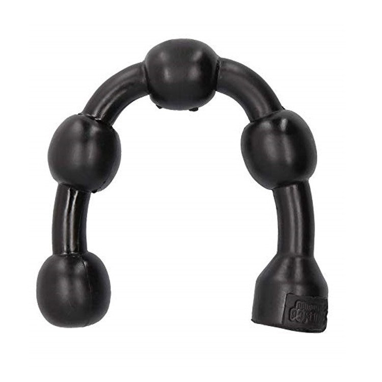 Butt Boy Balls חרוזים אנאליים שחורים גדולים מאוד PVC אורך 36 עובי 4 סמ Domestic Partner