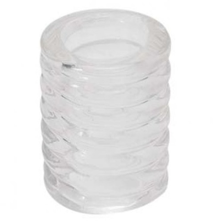 Cock Cage כלוב עשוי TPR שקוף לפין משולב מותח אשכים Doc Johnson