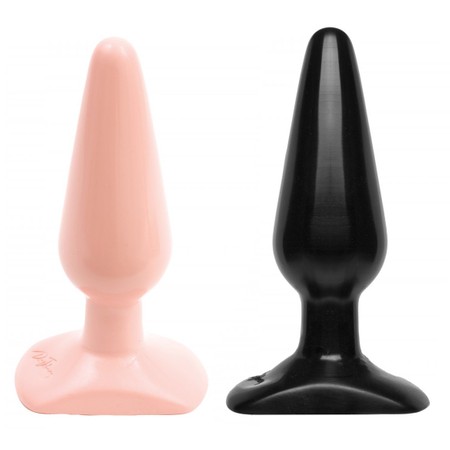 Classic M באט פלאג בינוני עשוי PVC רך - צבעים שונים Doc Johnson