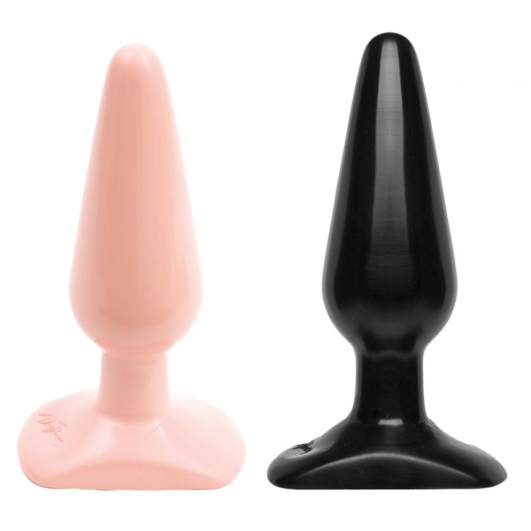 Classic M באט פלאג בינוני עשוי PVC רך - צבעים שונים Doc Johnson