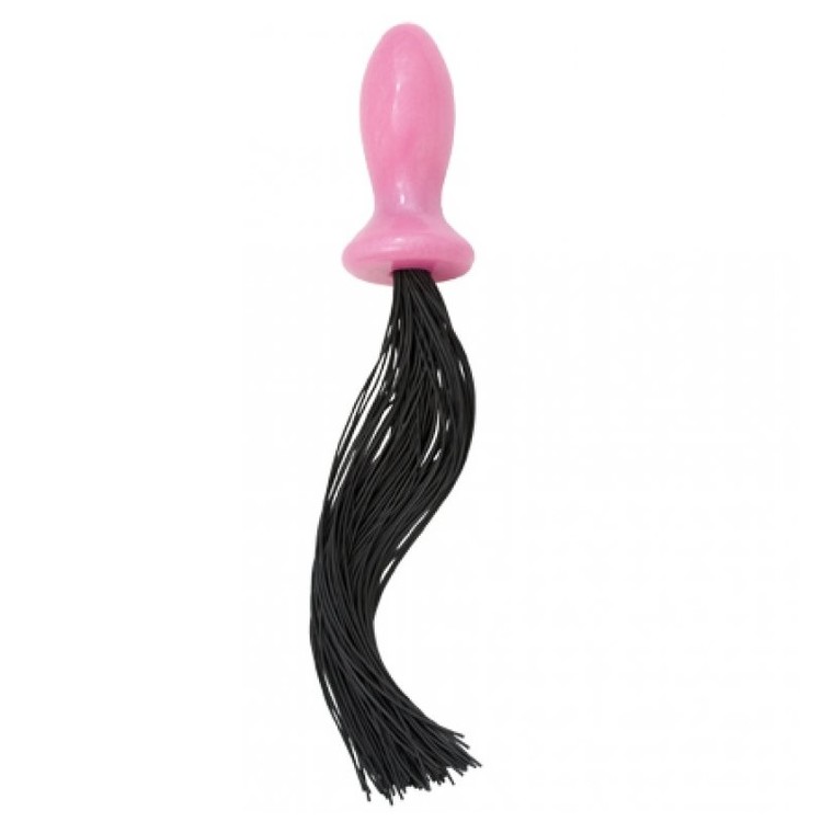 Rear Envy פלאג אנאלי קטן עם זנב סוס - צבעים שונים Doc Johnson