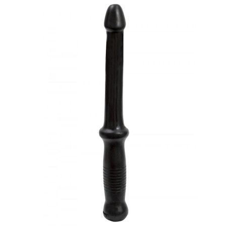 Semi-realistic Anal Push Dildo with Black PVC Handle 18 cm thick 2.5 cm Doc Johnson