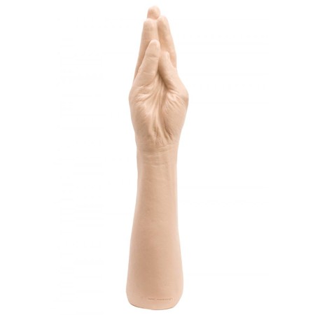 The Hand Dildo A huge dildo made of PVC in the shape of a hand clasped for fisting, length 40 cm, thickness 8 cm, Doc Johnson