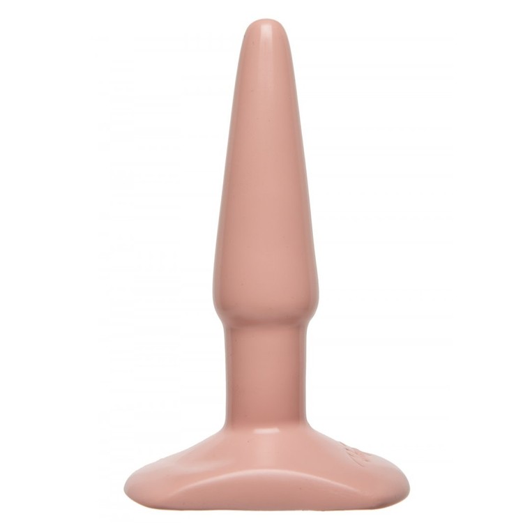 Classic S באט פלאג קטן עשוי PVC רך אורך 8 סמ - בצבע ניוד Doc Johnson​