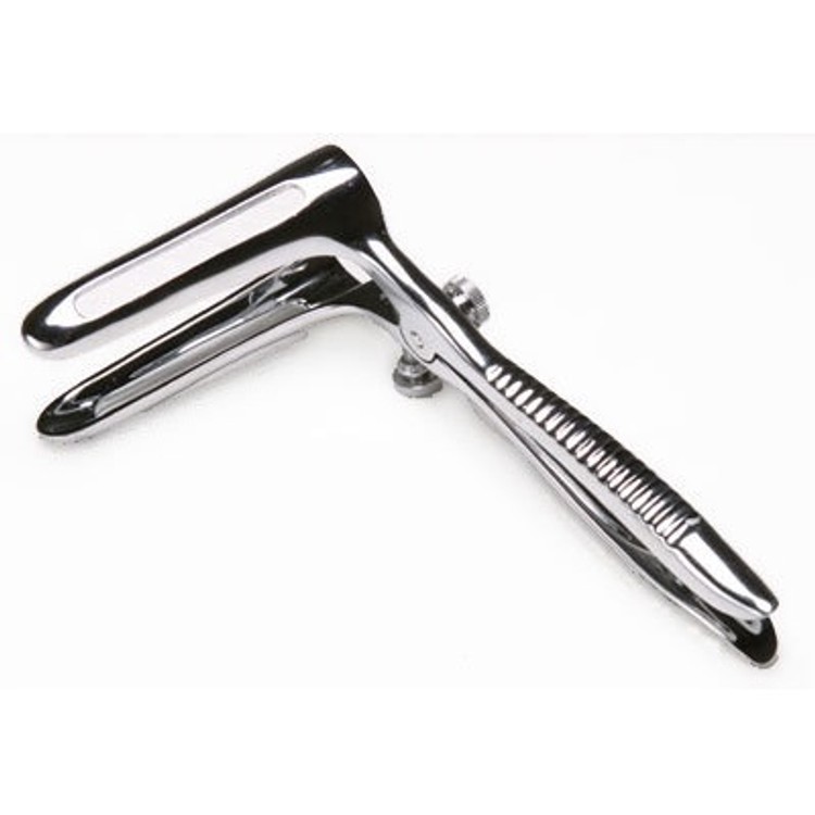 Sims ספקולום מרחיב אנאלי קטן ואכזרי ממתכת אל חלד שתי שיניים Kink Industries