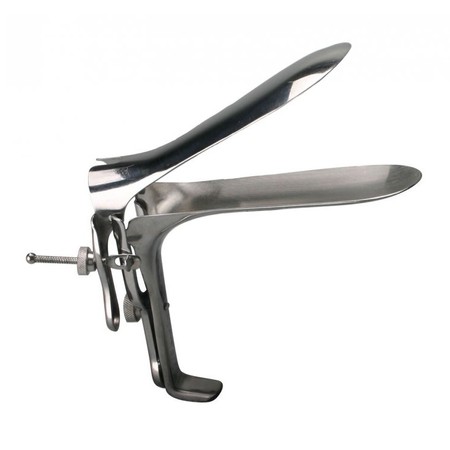 Speculum L - anal expander made of stainless steel two spreader teeth by Kink Industries