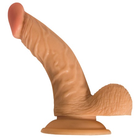 All American Whopper Realistic Dildo Flexible nude colored PVC Length 13.5cm Thickness 3cm NassToys​