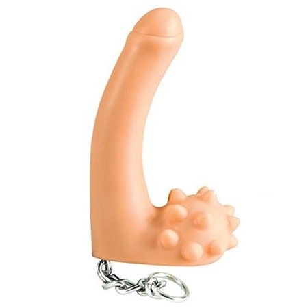 ​Smooth large dildo with spiky testicles length: 15 cm, diameter: 4 cm by CalExotic​