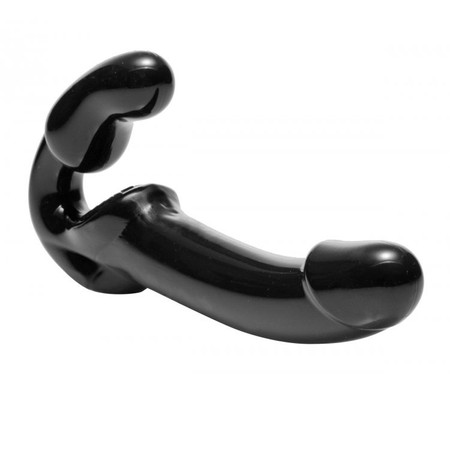 Revolver - Black Strapless Strapon made of TPR G-spot stimulation Strap U​