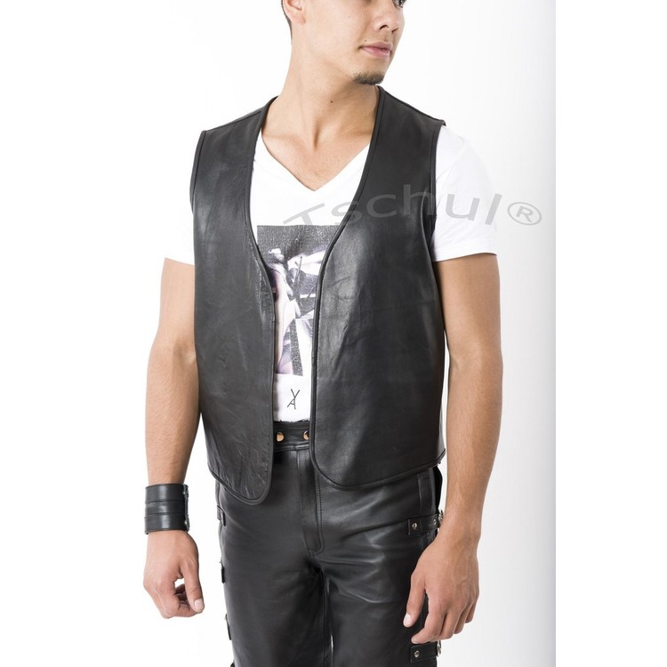 ווסט עור קלאסי - מידות שונות