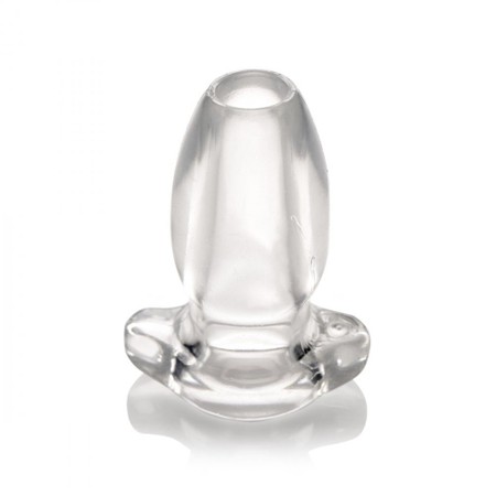 Gape Glory - Large transparent and hollow plug for visible anal penetration games