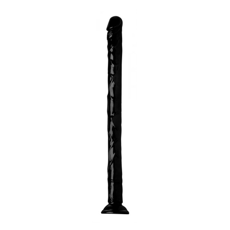 Hosed - realistic giant black dildo 51 cm length with vacuum base