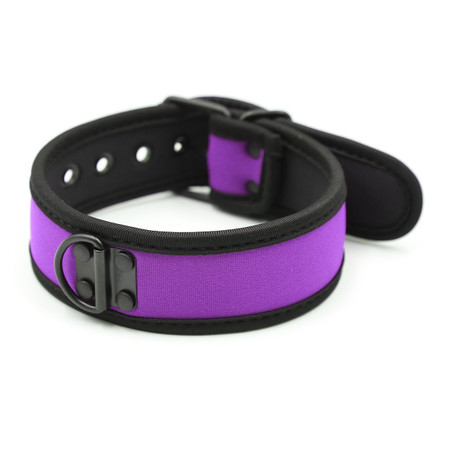 Purple neoprene collar