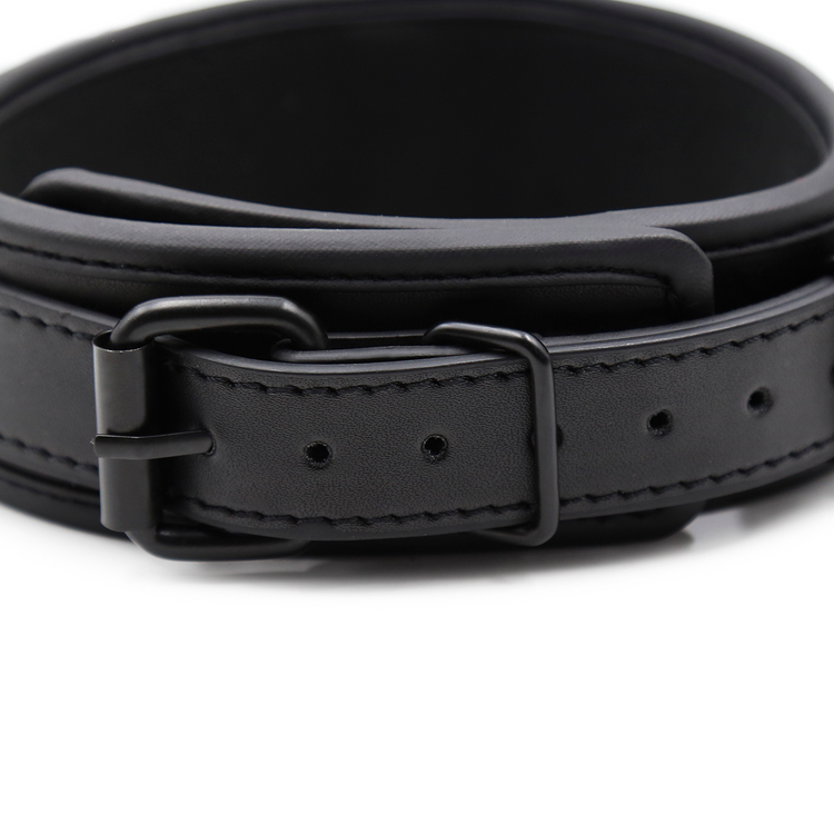 קולר נאופרן שחור דק