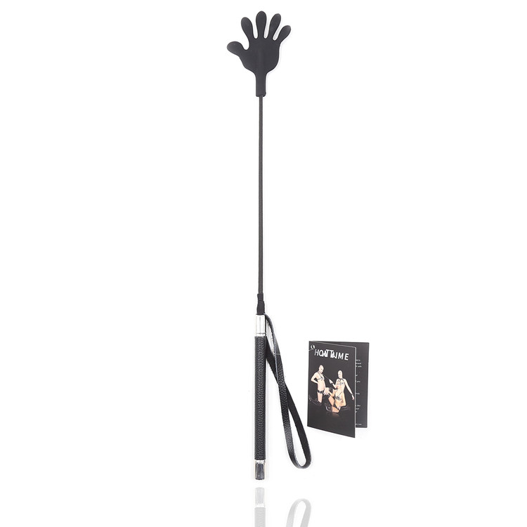 שוט רכיבה בצורת כף יד