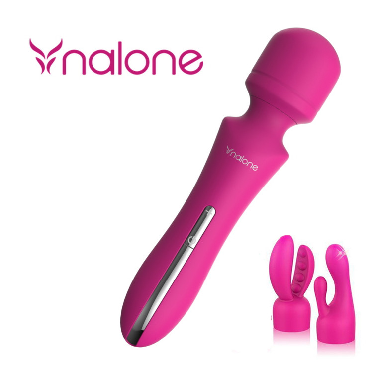 Rockit ויברטור לדגדגן רגיש למגע עם 2 ראשים לתוספת