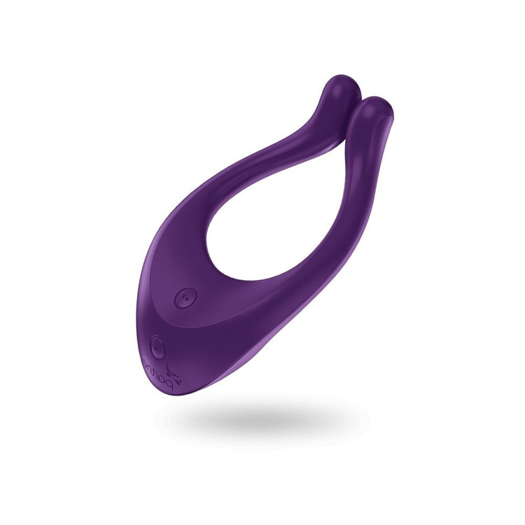 MultiFun 1 Blue Silicone Vibrator with 14 Different Ways for Couples and Personal Satisfyer