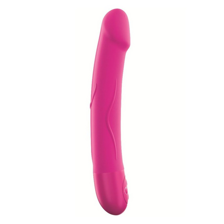 Real Vibration L Large internal vibrator made of pink silicone 28 cm long Dorcel