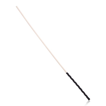 Cane  made of Rattan with a black handle