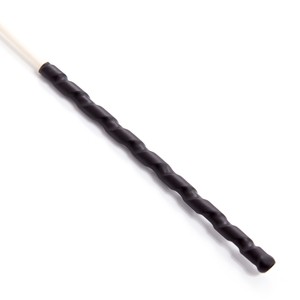 Cane  made of Rattan with a black handle