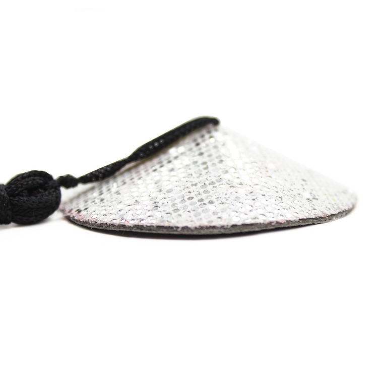 מדבקות פטמות נוצצים כסופים