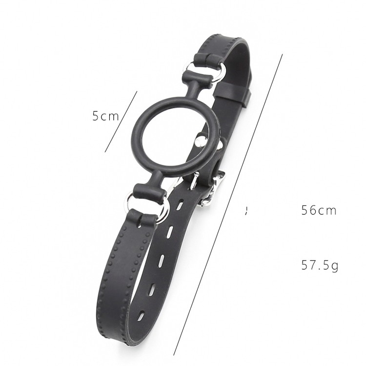 גאג פה חלול עם טבעת סיליקון