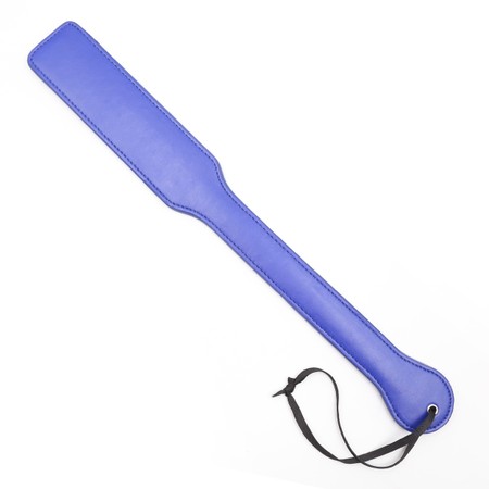 Long blue spanker