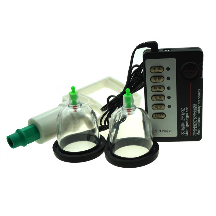 משאבות לפטמות עם גירוי חשמלי כולל שלט